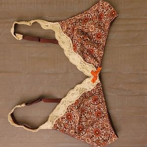 Pinkerton Cotton Lace Bralette